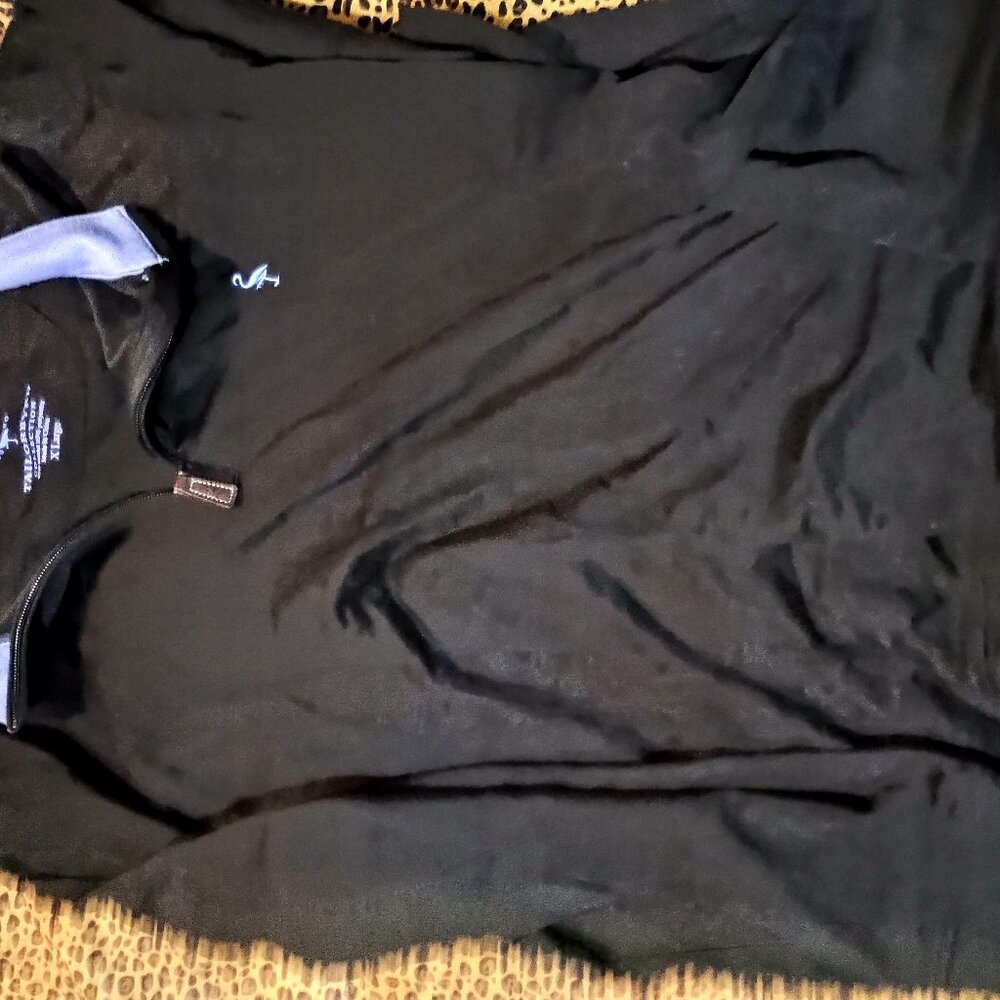 Taylor Byrd 1/4 zip long sleeve pull over men shirt size XL